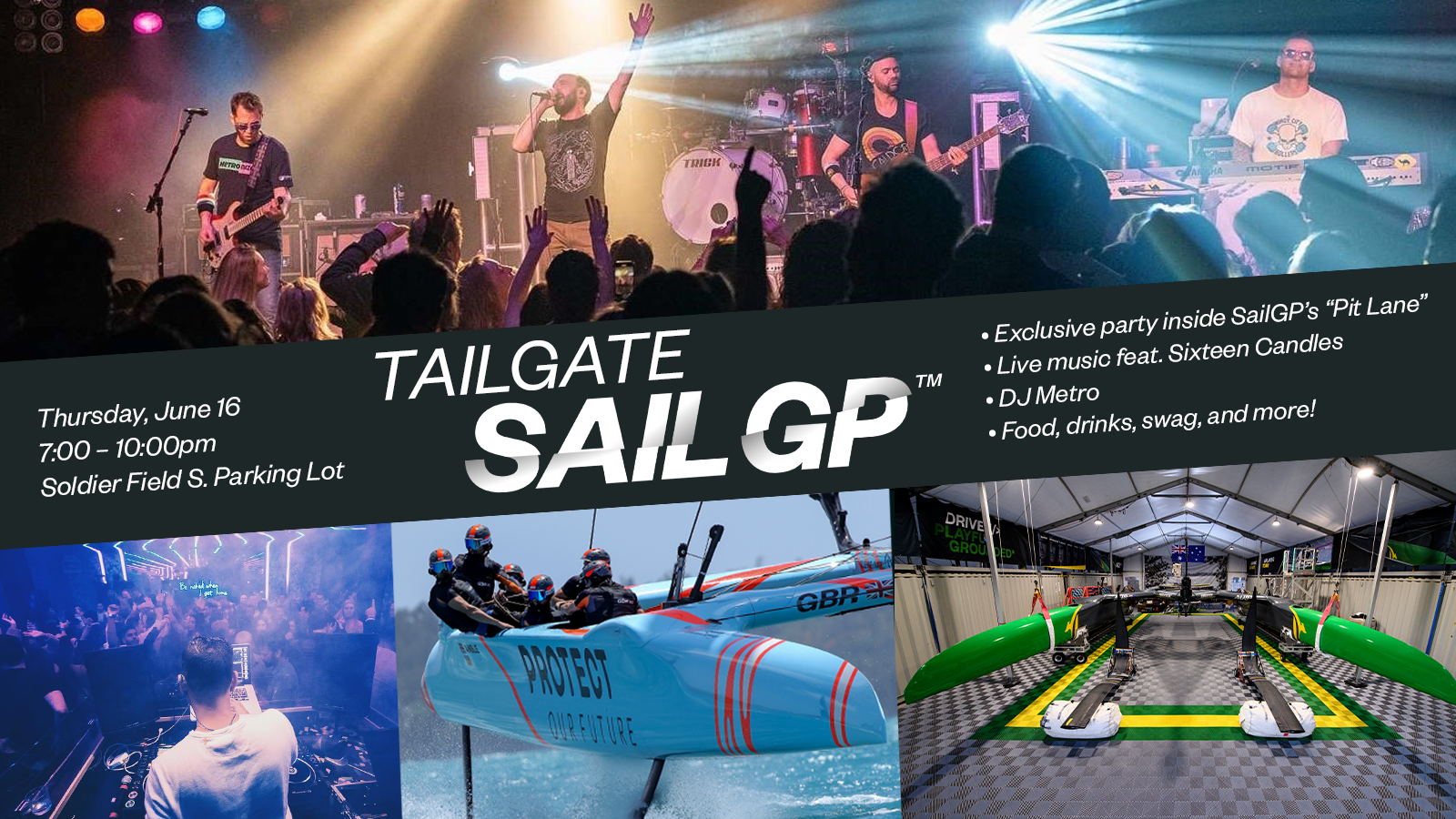 Chicago Tailgate Party | Header Image