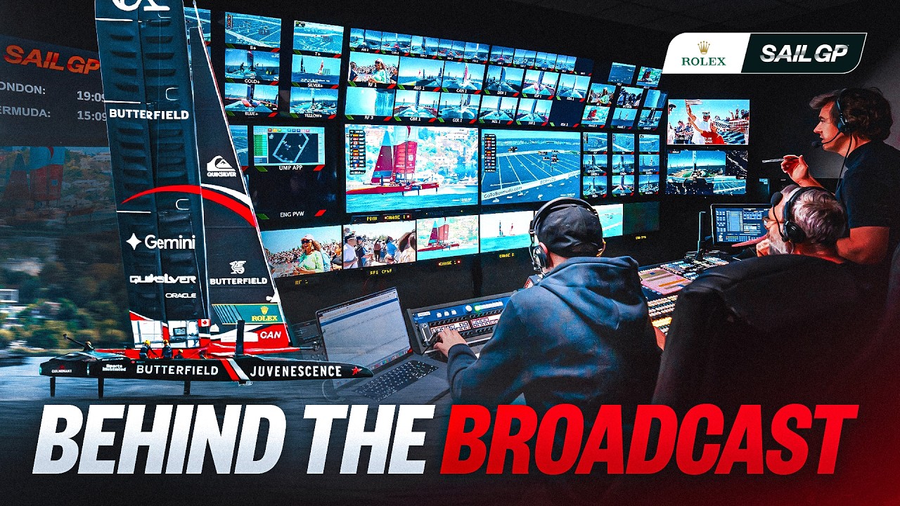 Inside the Broadcast Studio: How SailGP Hits Your Screen