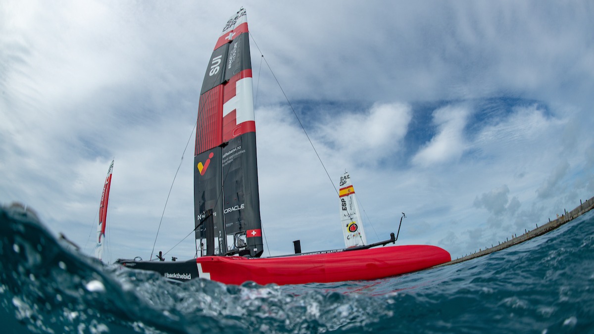 Season 3// Bermuda Sail Grand Prix// Switzerland Sail Grand Prix// from the water