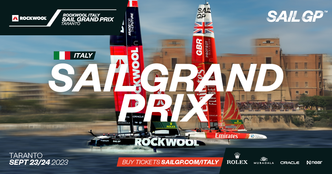 Italy Sail Grand Prix | Taranto | Season 4 | Ticket Launch Asset