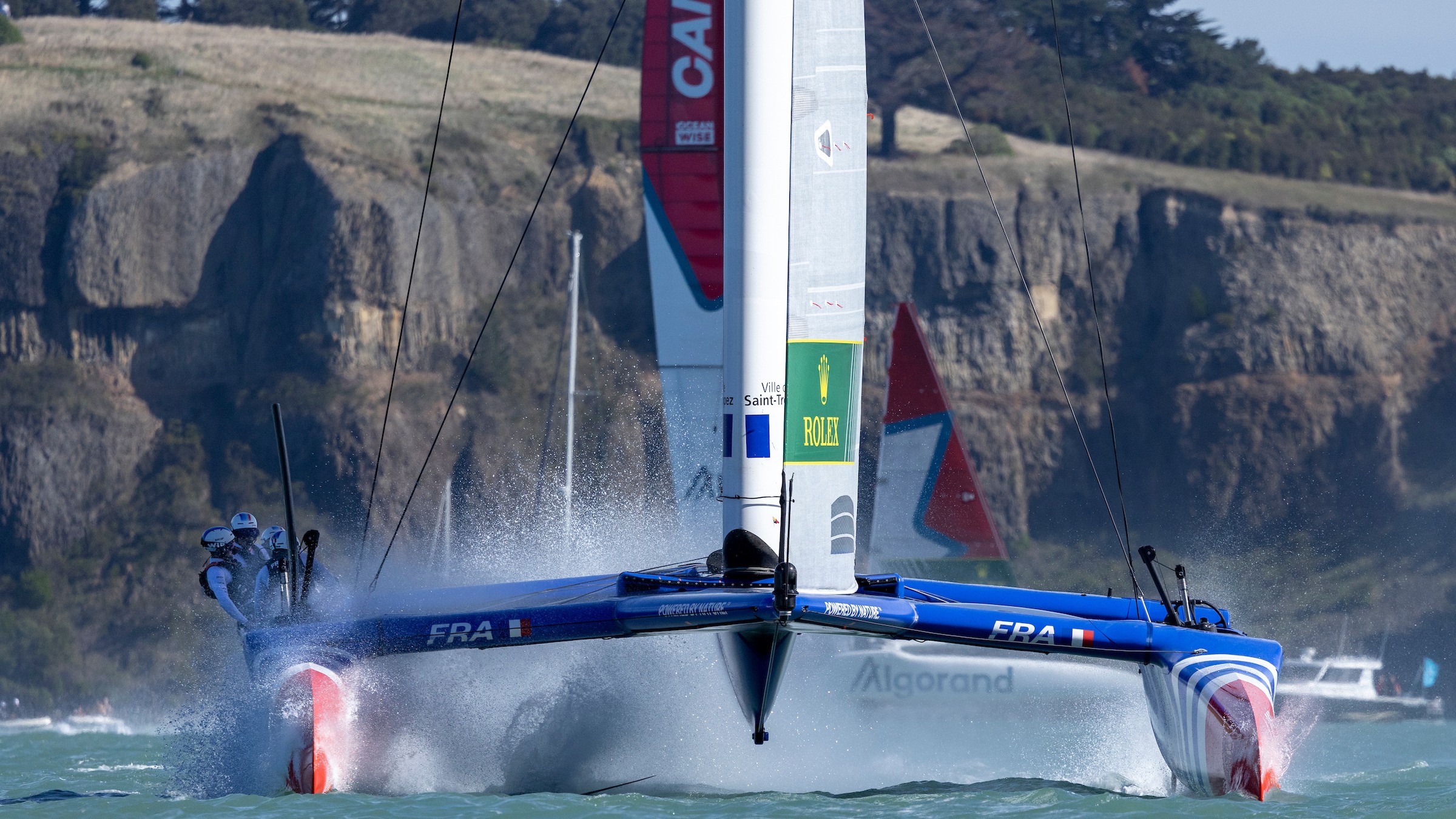 Season 3 // New Zealand Sail Grand Prix // France underway on race day one