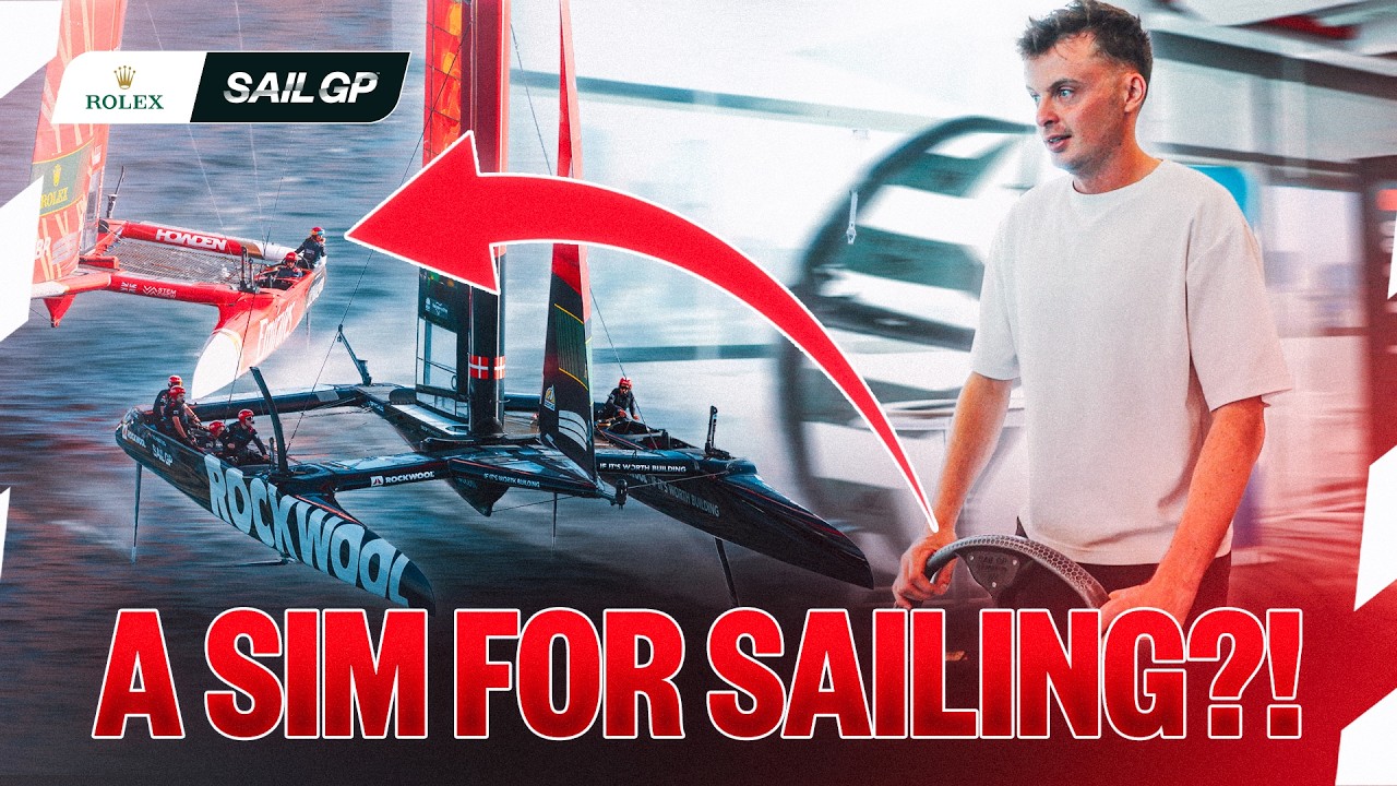 50,000 data points a second: inside SailGP’s ultimate training machine