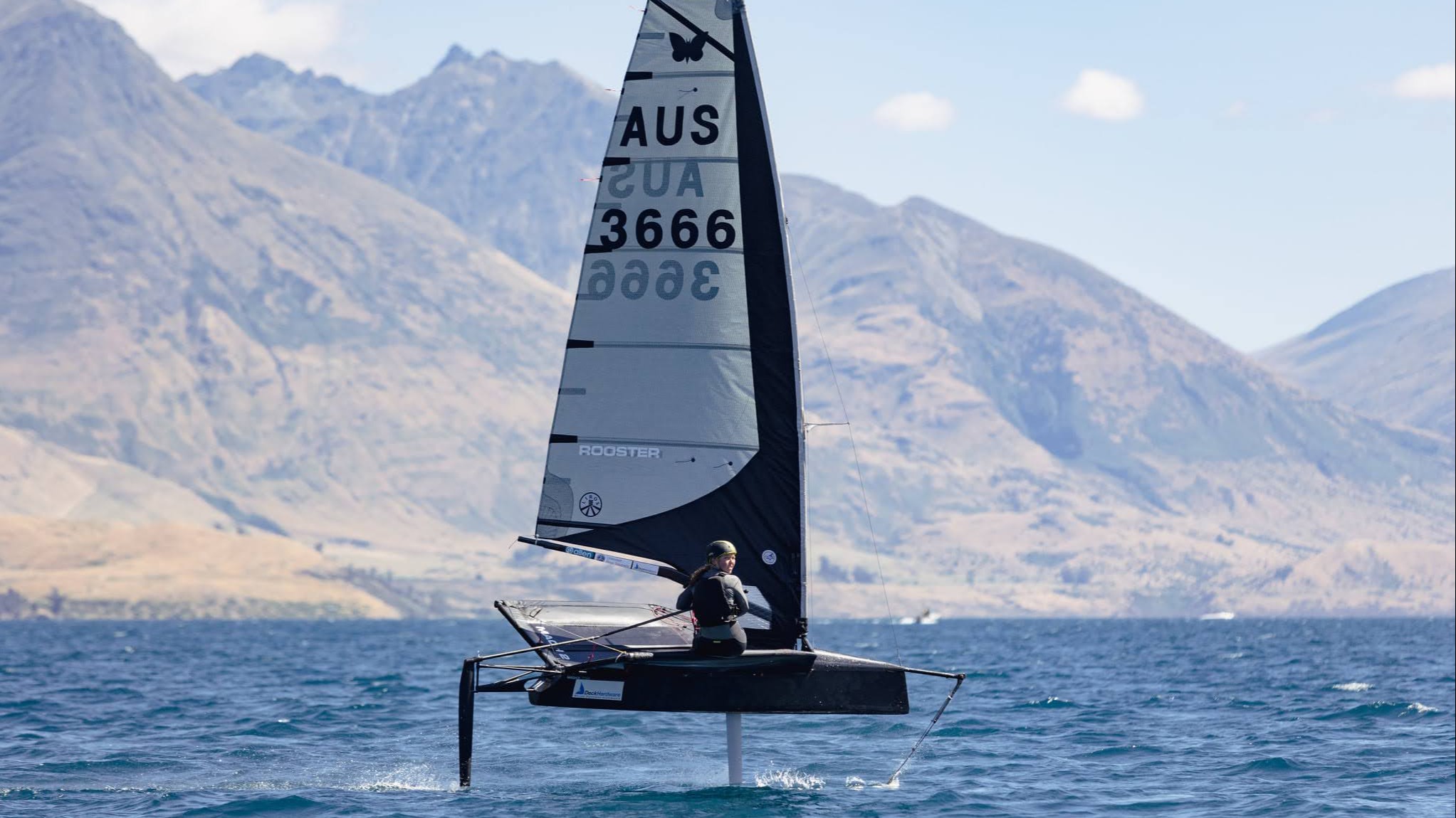 Season 3 // New Zealand Sail Grand Prix // Liv Mackay in the Moth 