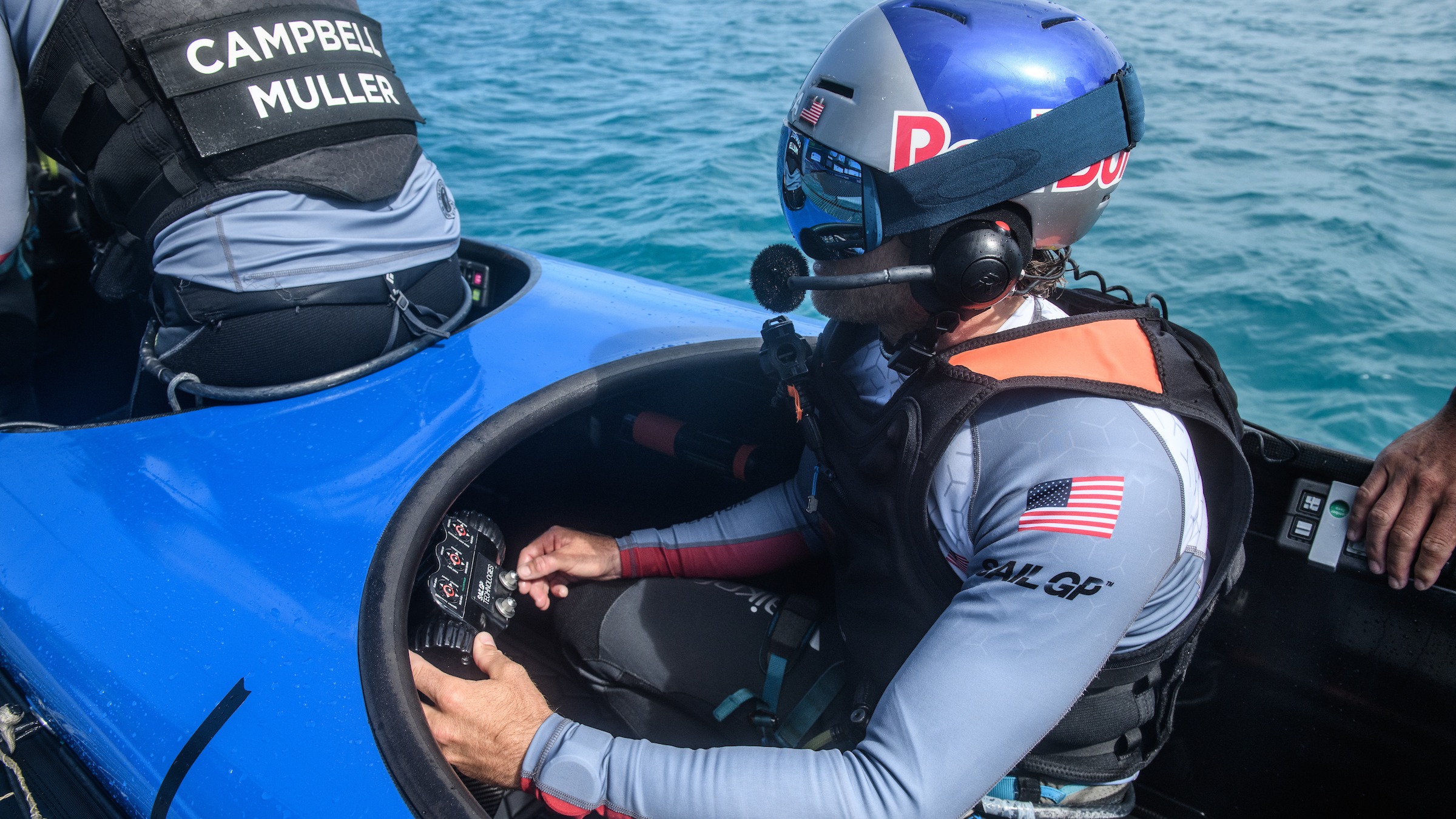 Season 3 // Bermuda Sail Grand Prix // US flight controller Hans Henken