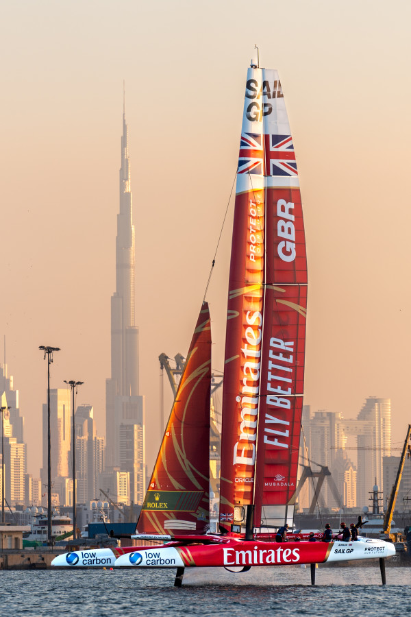 Dubai Sail Grand Prix | Season 4 | Emirates GBR | Practice