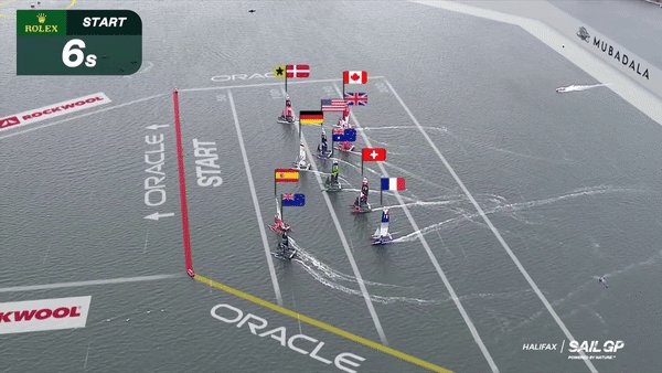 RACE REPLAY: Watch France’s blistering start to Halifax’s second fleet race