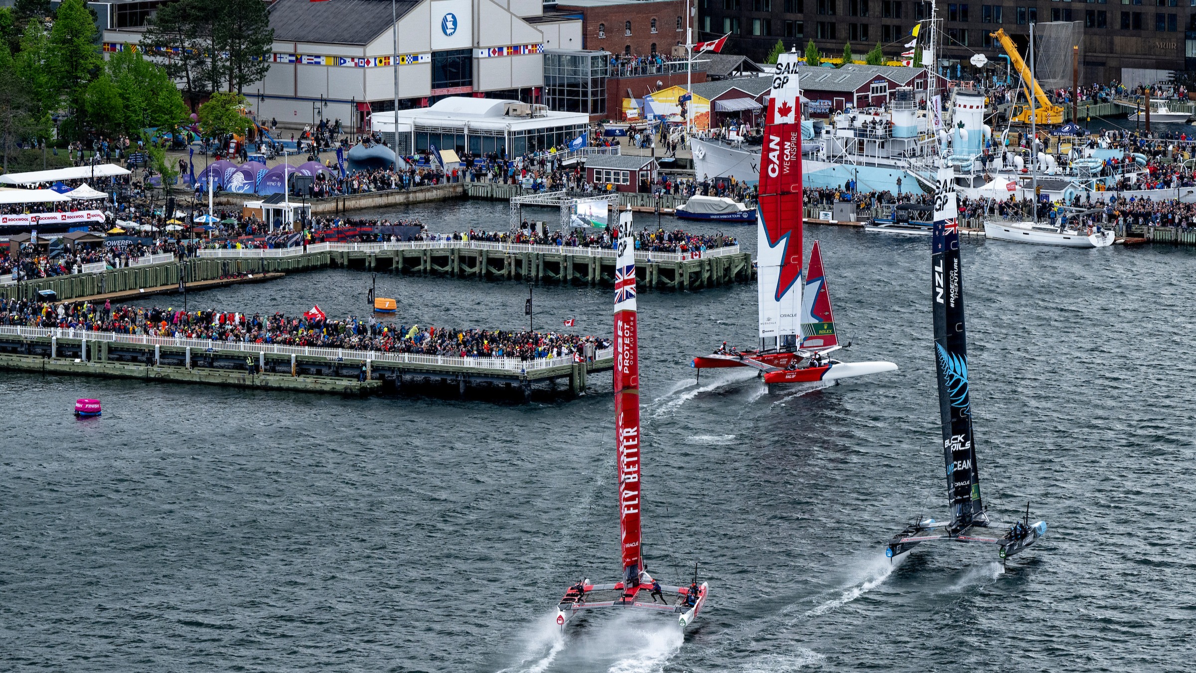 Season 4 // Canada, Emirates GBR and New Zealand approach Halifax finish line