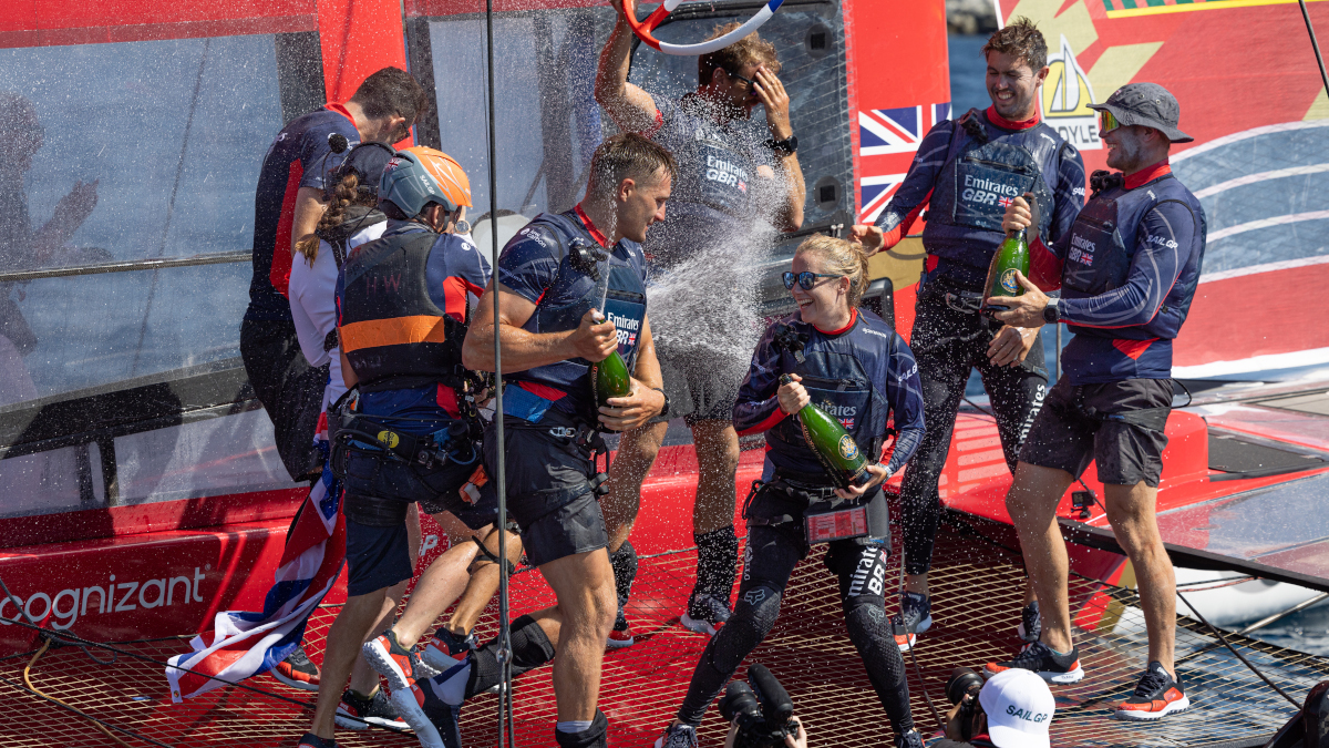 France Sail Grand Prix | Saint-Tropez | Season 4 | Emirates Great Britain | Celebrating