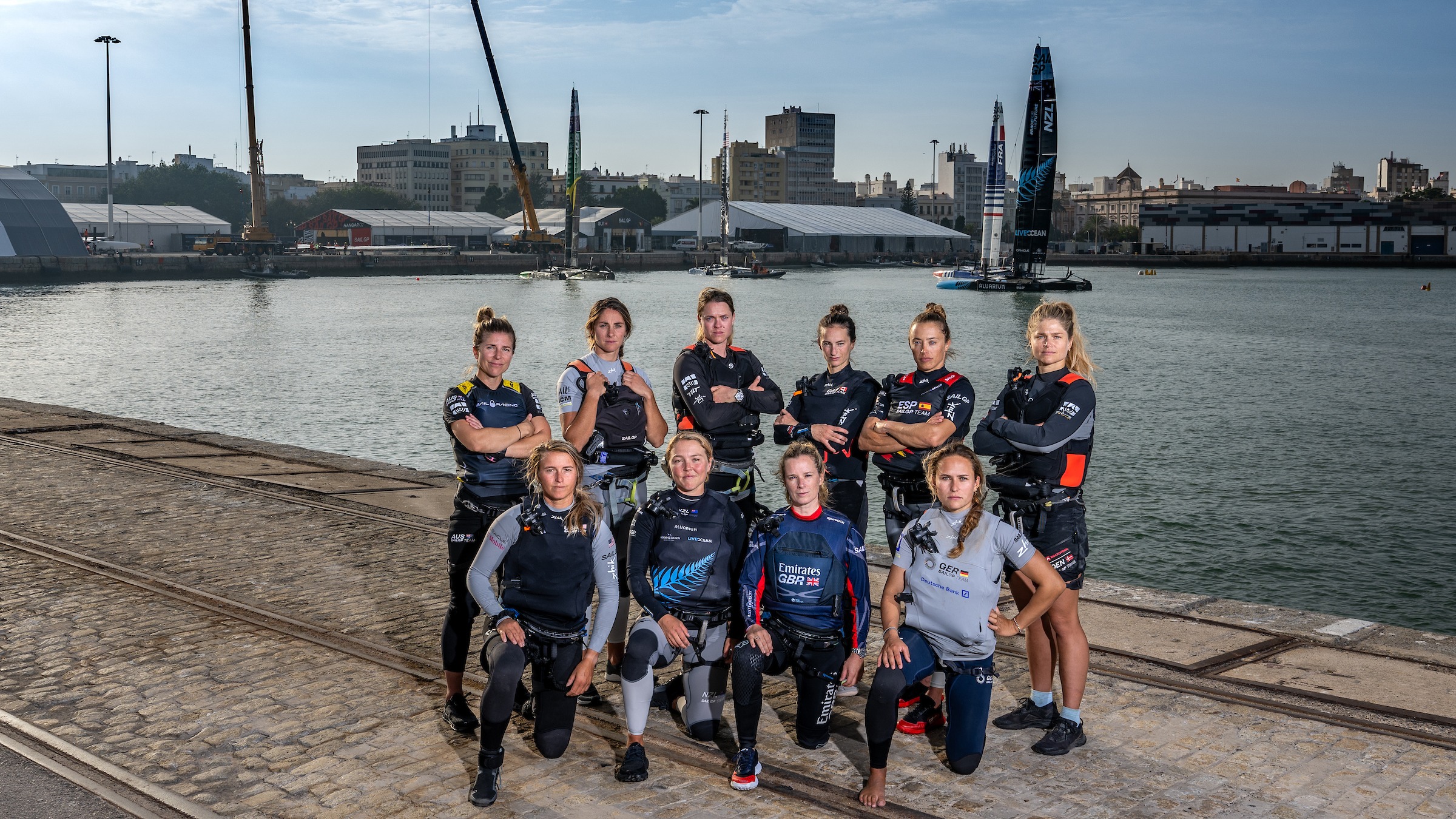 Season 4 // SailGP team strategists mark Women's Pathway anniversary in Cadiz 