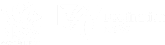 DNSW Feel New South Wales Logo White - Australia Tier 1