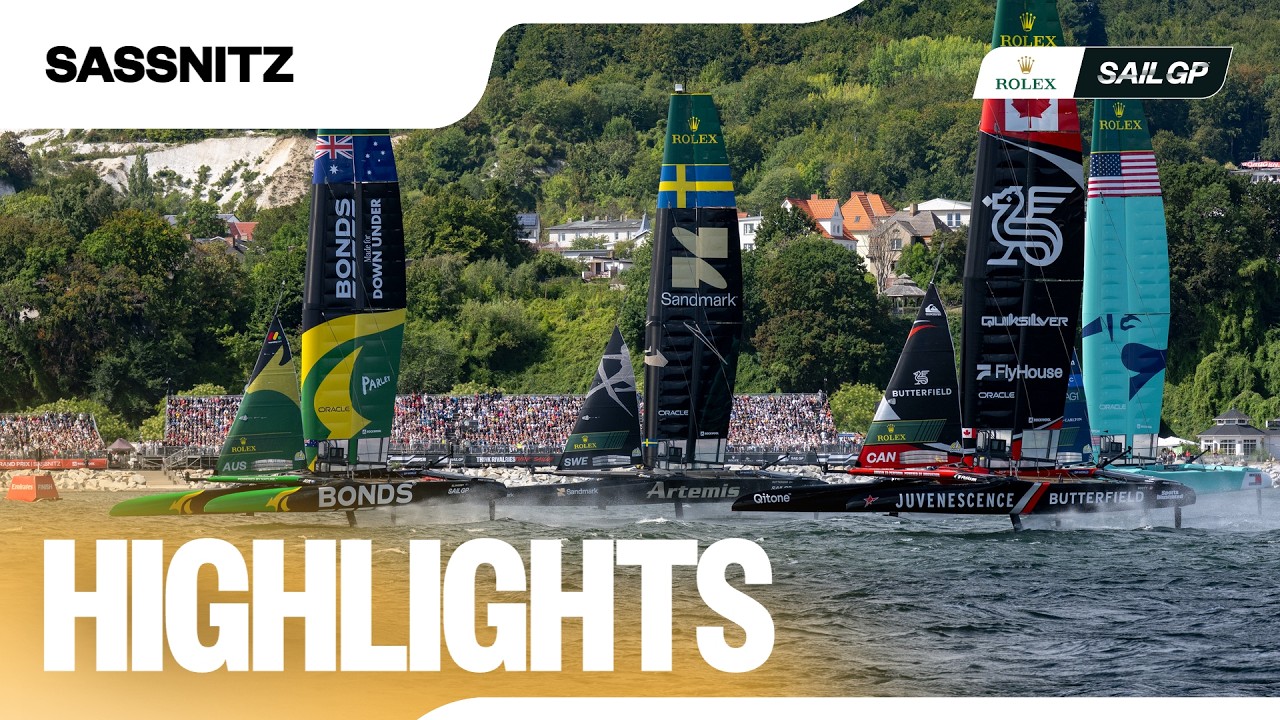 Relive the magic of Sassnitz: Full weekend highlights from the ROCKWOOL Germany Sail Grand Prix