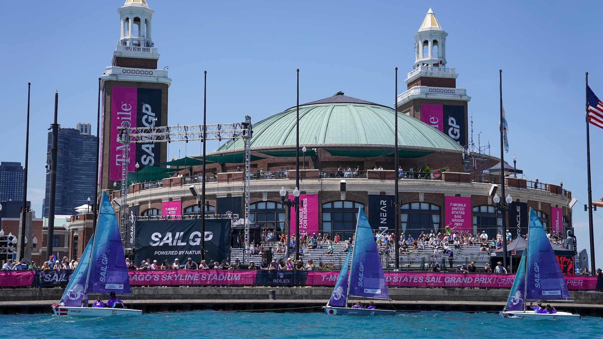 Season 3 // United States Sail Grand Prix Chicago // RS sailing by Navy Pier