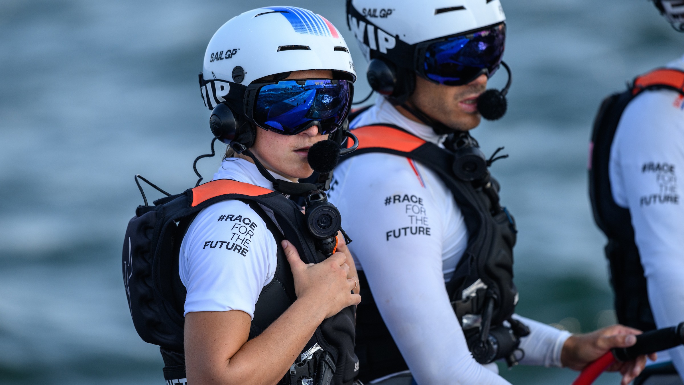 Season 3 // France SailGP Team // Manon Audinet on board French F50