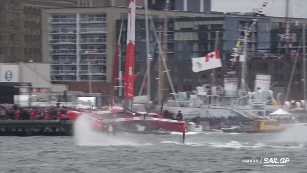 RACE REPLAY: Watch the moment Spain dramatically skids over the finish line in Halifax 