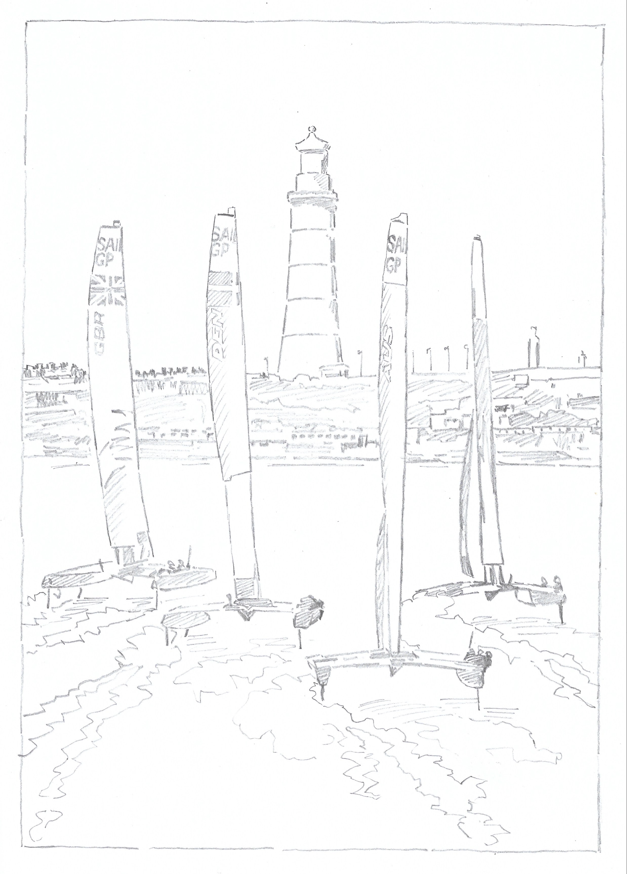 Plymouth City Collection - sketch