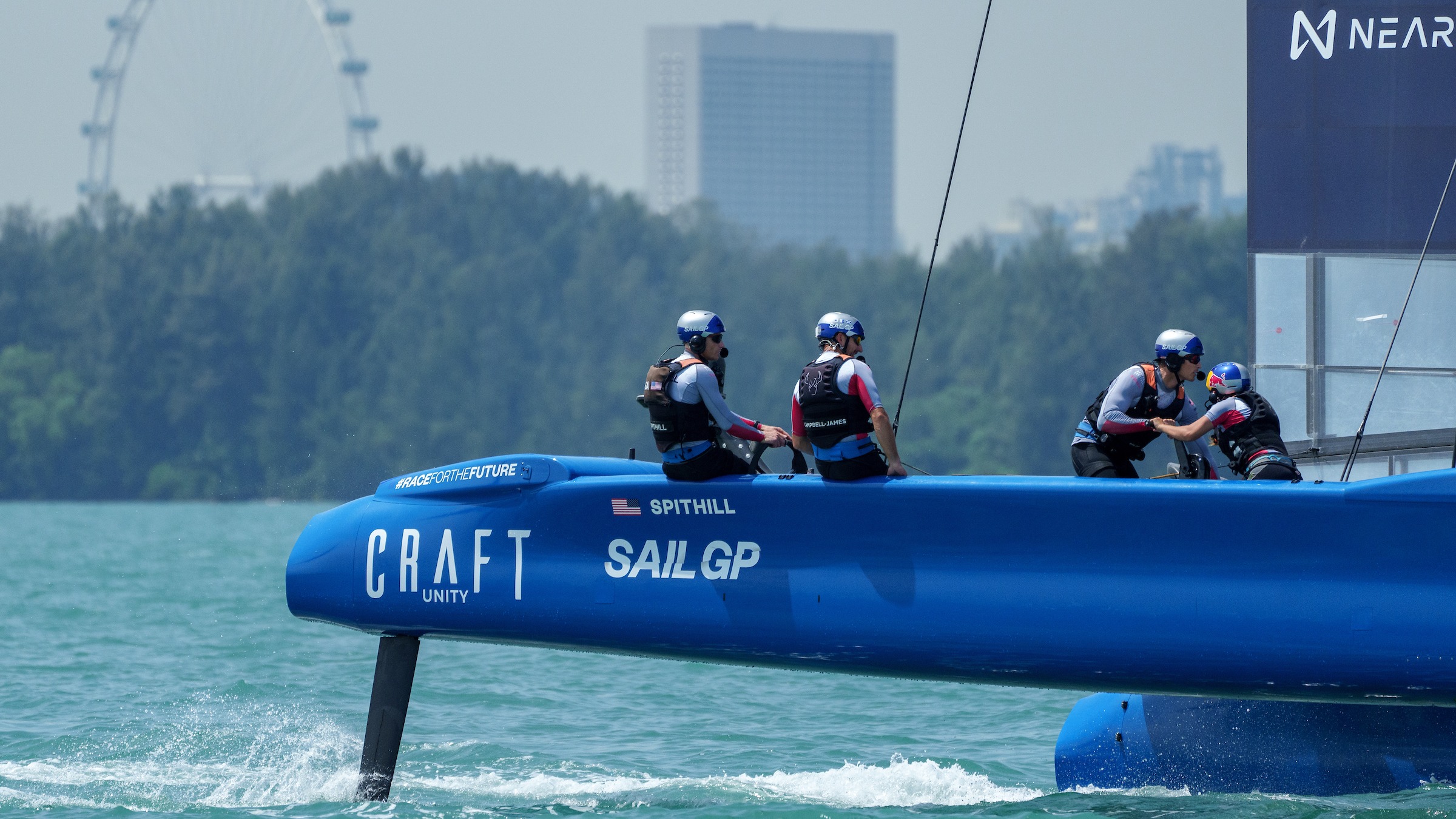 Season 3 // Singapore Sail Grand Prix // United States hits the water in Singapore