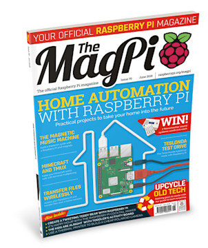 Automate your home in The MagPi #70