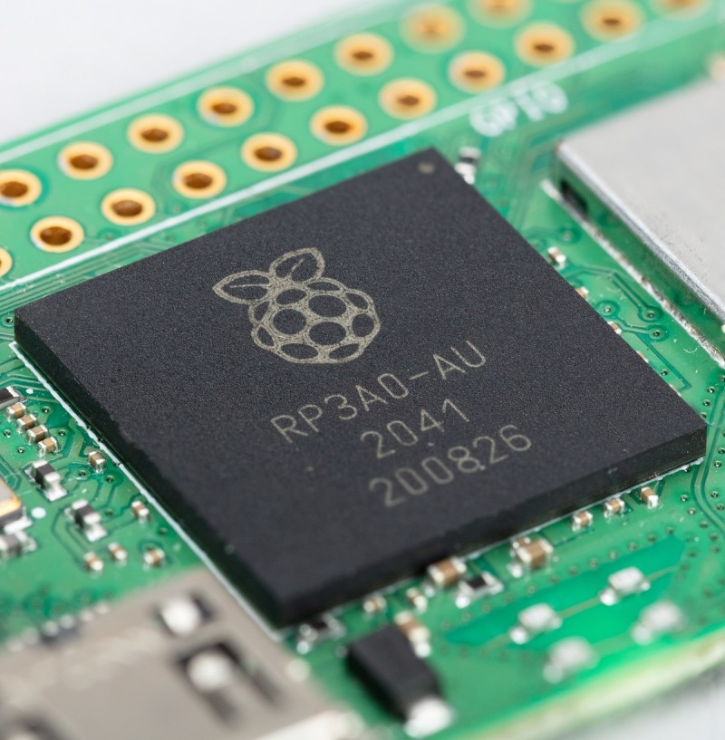 Look inside the Raspberry Pi Zero 2 W and the RP3A0-AU