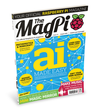 AI made easy in The MagPi #72