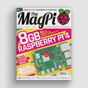 8GB Raspberry Pi 4 in The MagPi #94