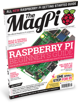 Begin your journey with Raspberry Pi in issue 49 of The MagPi