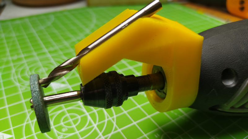 Figure 8
A Dremel drill bit sharpener attachment by justinds89, found on Thingiverse