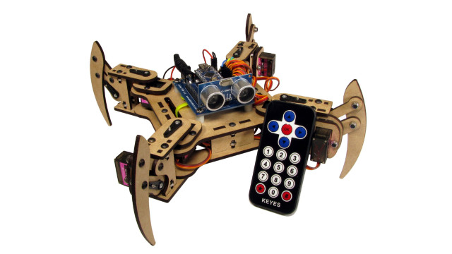 Review: mePed v2 quadruped walking robot