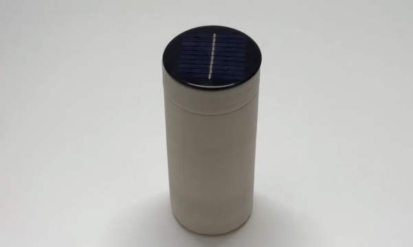 Solar water bottle