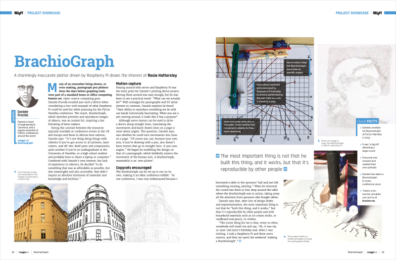 Discover this plotter powered by Raspberry Pi.