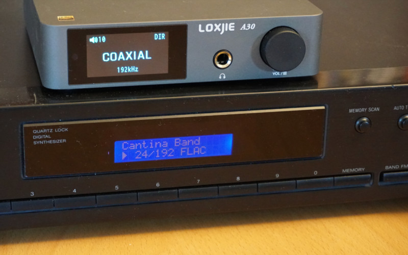 Alan, who has connected his streamer to a Loxjie A30 amplifier, is considering re-labelling the front buttons