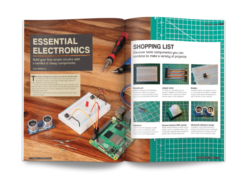 Essential Electronics with Raspberry Pi