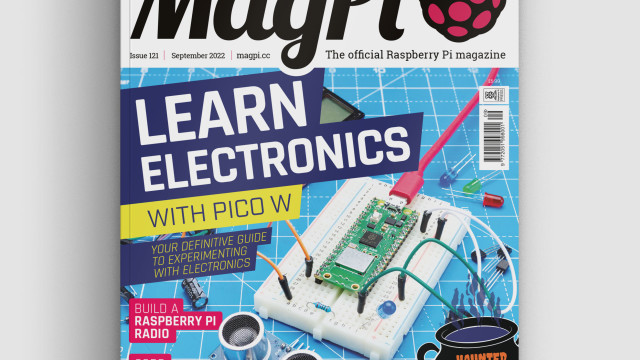 Learn electronics with Pico W in The MagPi magazine issue #121