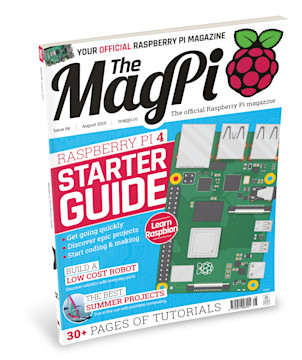 Raspberry Pi 4 starter guide in The MagPi 84