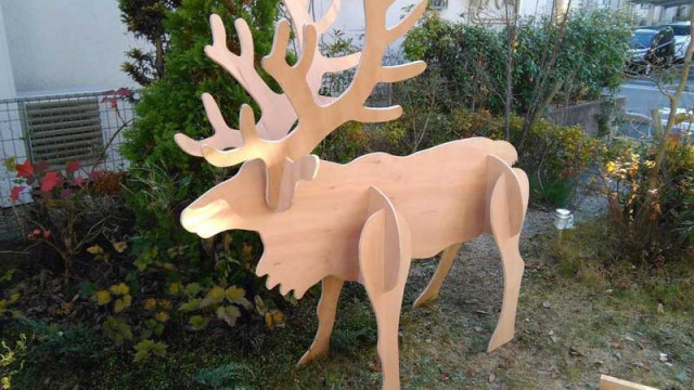 Plywood Reindeer
