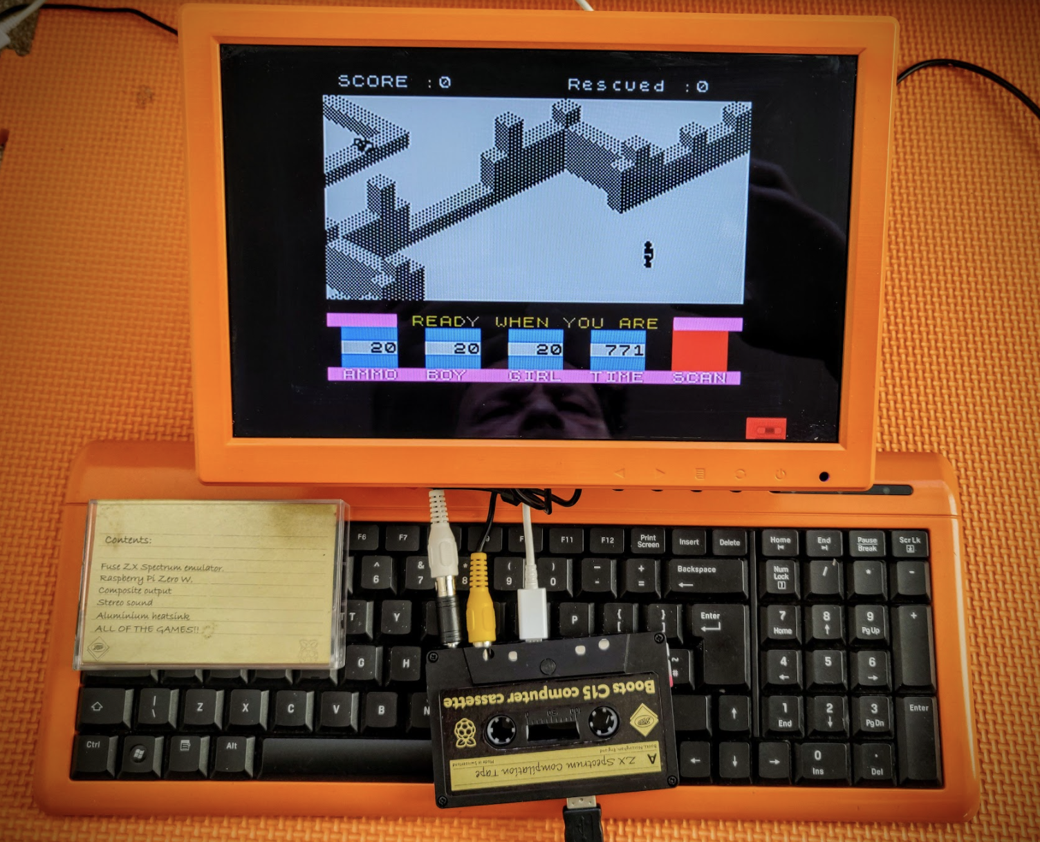 ZX Spectrum Raspberry Pi Cassette — The MagPi magazine