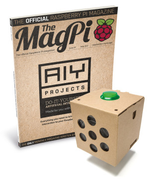 Get a free AIY Projects Voice Kit with The MagPi 57!