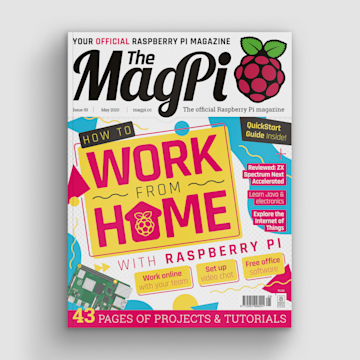 Work from Home and new High Quality Camera in The MagPi #93