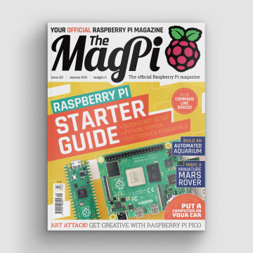 Get started with Raspberry Pi in The MagPi magazine issue #125