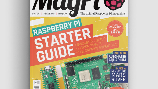 Get started with Raspberry Pi in The MagPi magazine issue #125