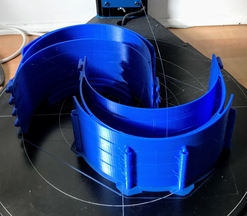 You can print many masks at a time