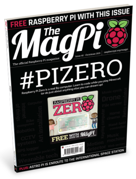 Raspberry Pi Zero out now. Get yours free with The MagPi #40!