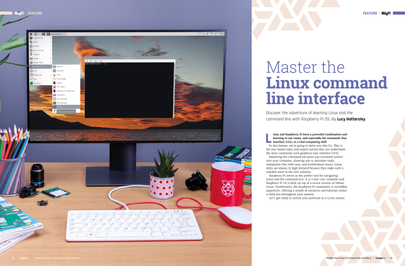 Learn Linux and the command line in The MagPi magazine issue #130