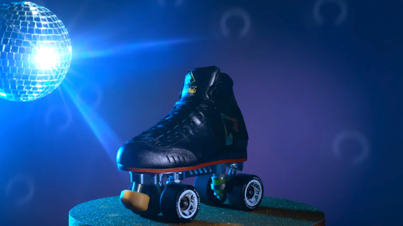 By taking photos at set intervals, you can create stop-motion videos of a rotating object, such as a roller-skate