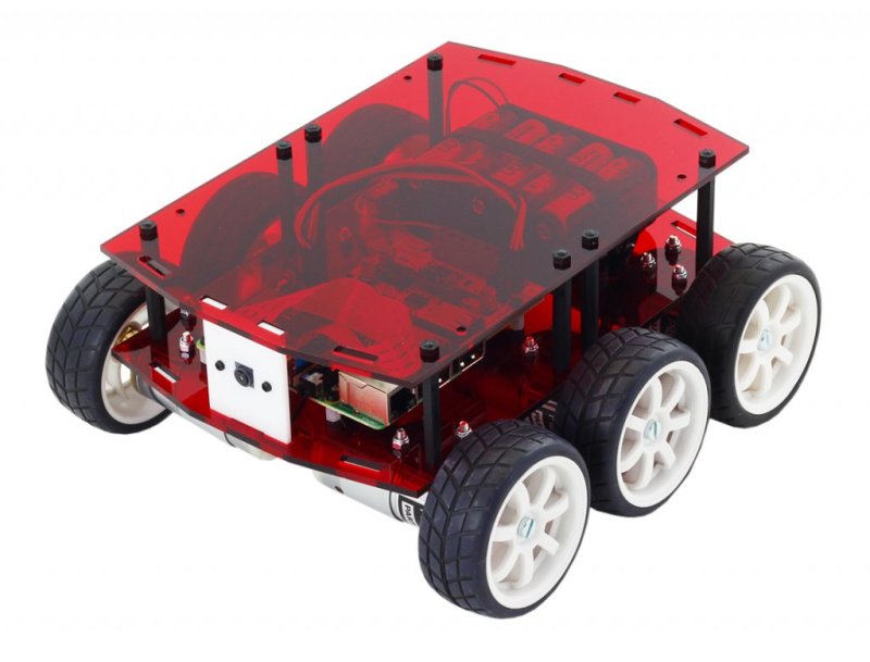 DiddyBorg is seriously capable robot you can program and control remotely using your Raspberry Pi