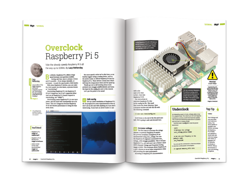 Take Raspberry Pi 5 up a gear with our guide to overclocking the little board