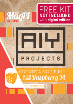 Essentials Guide to AIY Projects: Create a Voice Kit out now