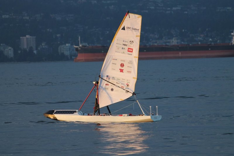 The UBS Sailbot is one of several Raspberry Pi-controlled yachts