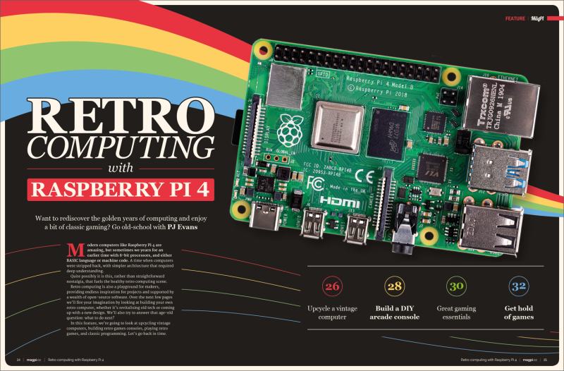 Retro computing with Raspberry Pi 4