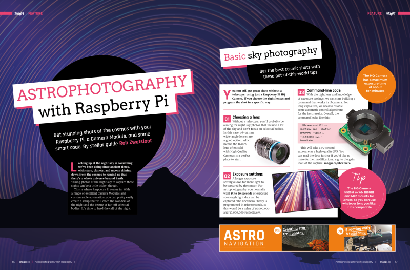 Astrophotography with Raspberry Pi