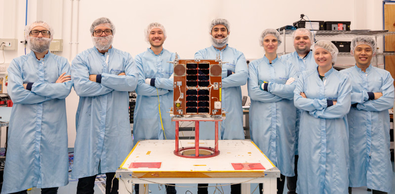 Surrey Satellites with the Raspberry Pi-touting DoT-1 satellite